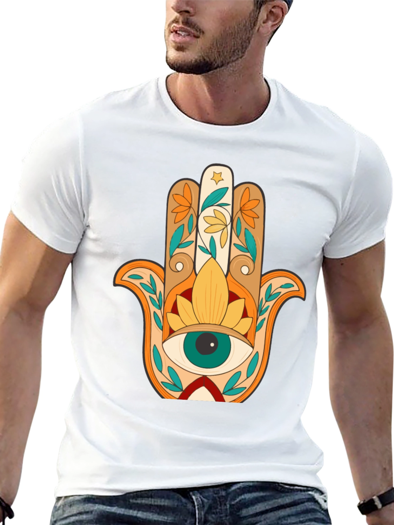 Hamsa Hand Graphic Tee