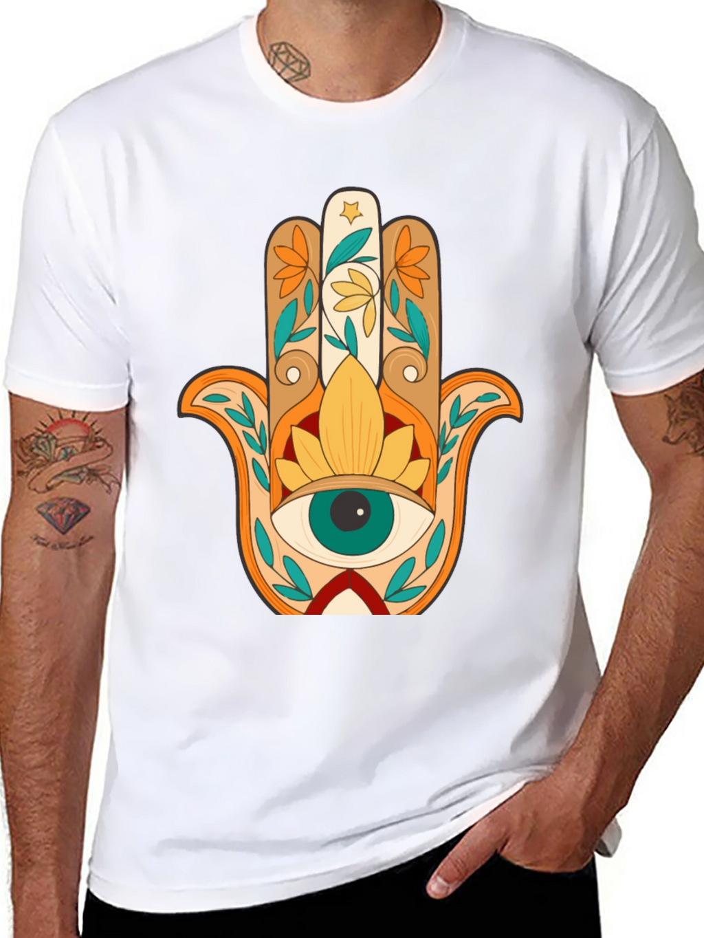 Hamsa Hand Graphic Tee