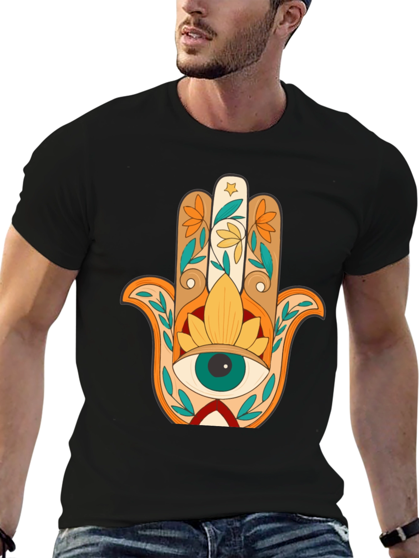 Hamsa Hand Graphic Tee