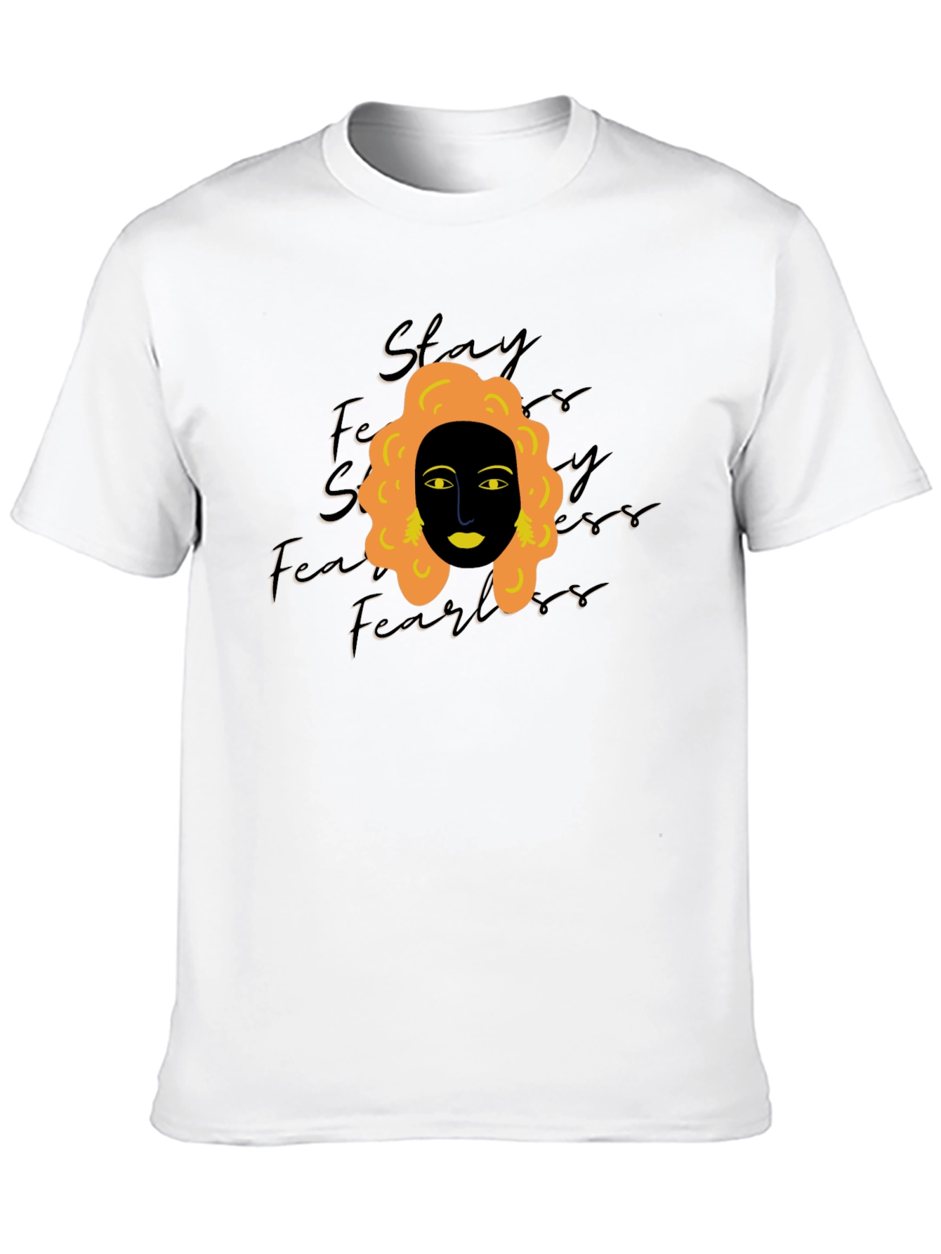 Stay Fearless Graphic Tee - Black