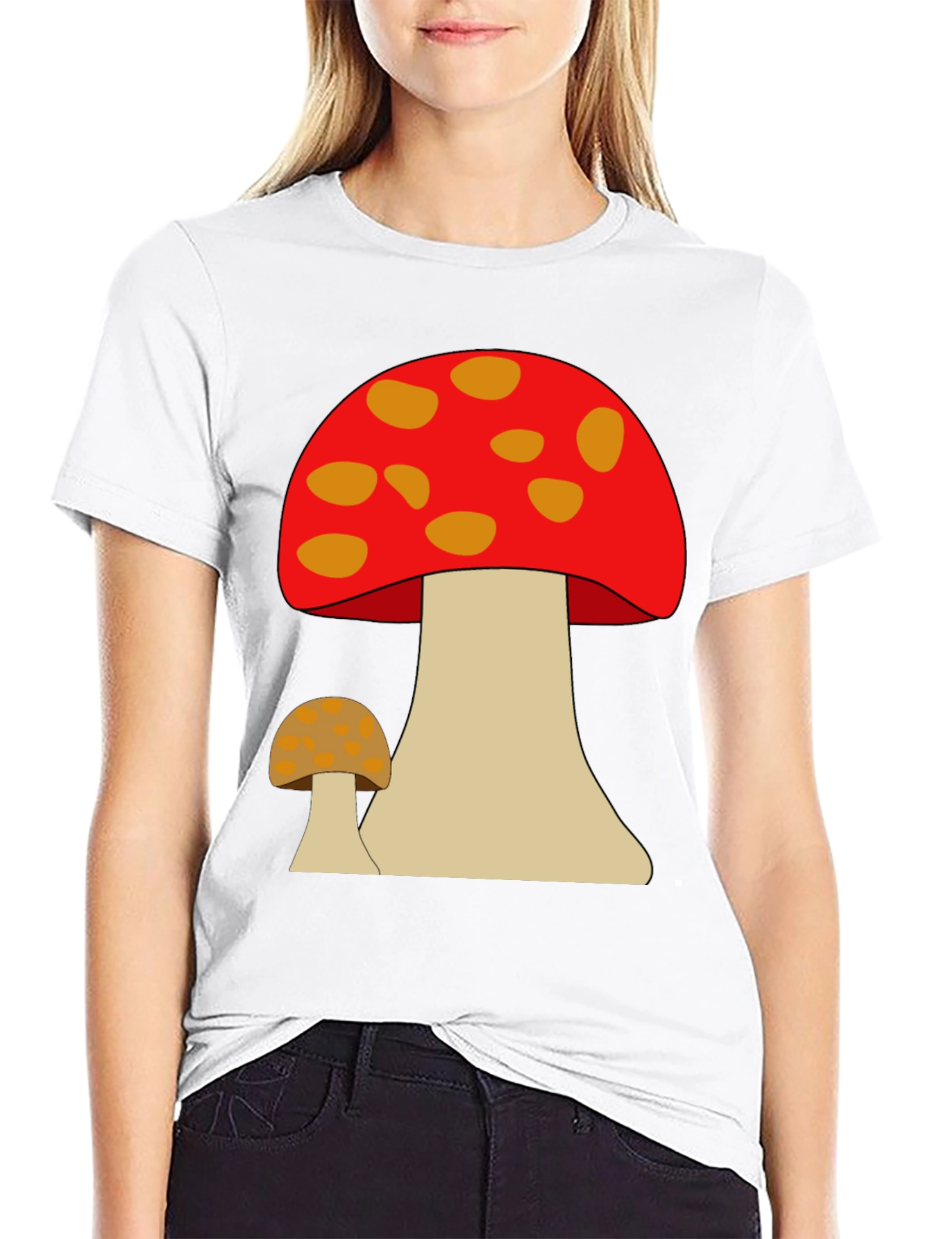 Mushroom Graphic Tee - Funky Fungi T-Shirt