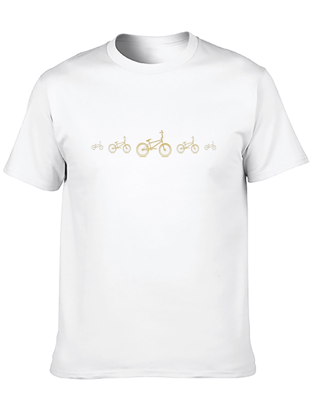 Bicycle Evolution Black T-Shirt - Cycling Enthusiast Tee
