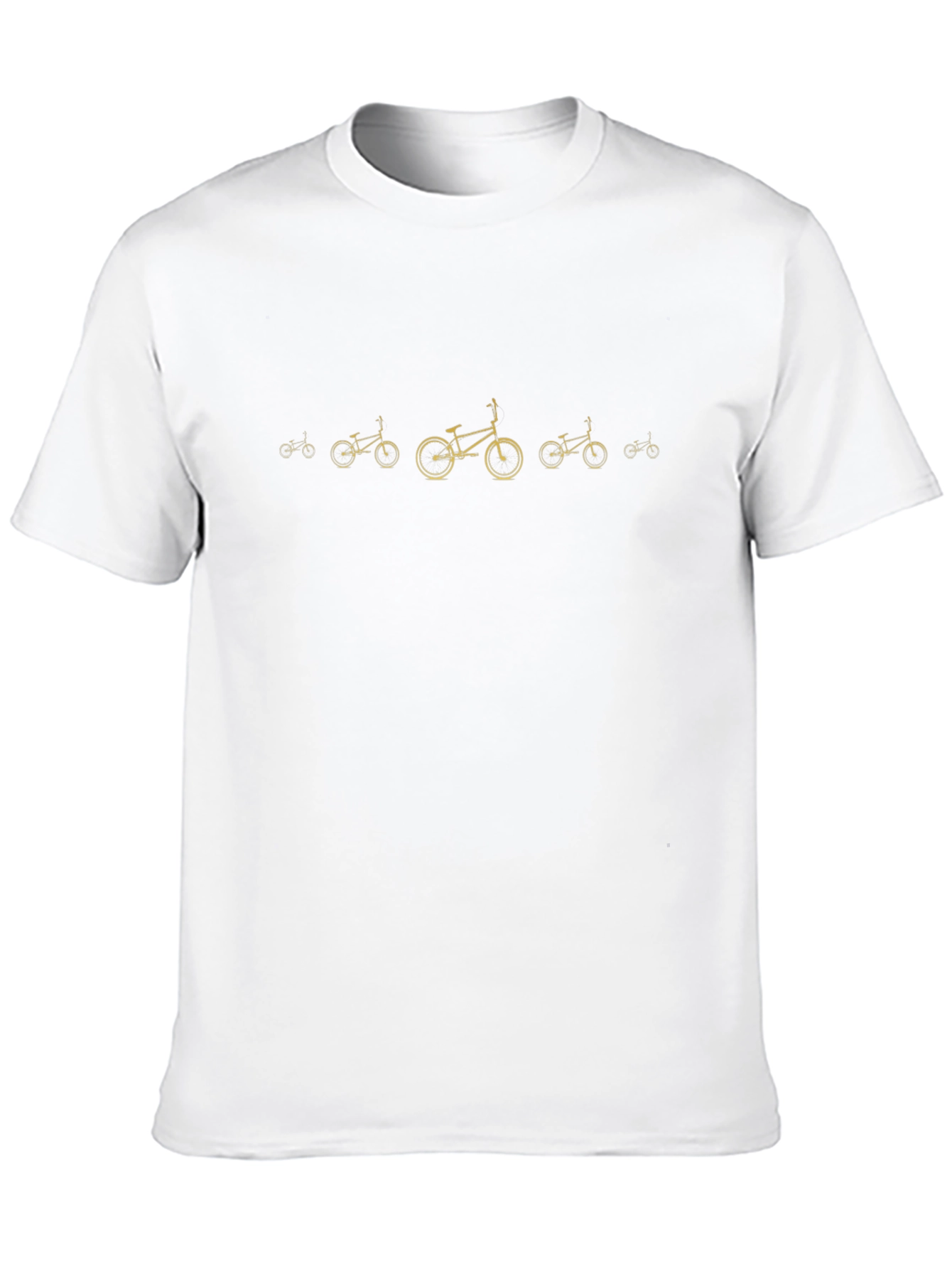 Bicycle Evolution Black T-Shirt - Cycling Enthusiast Tee