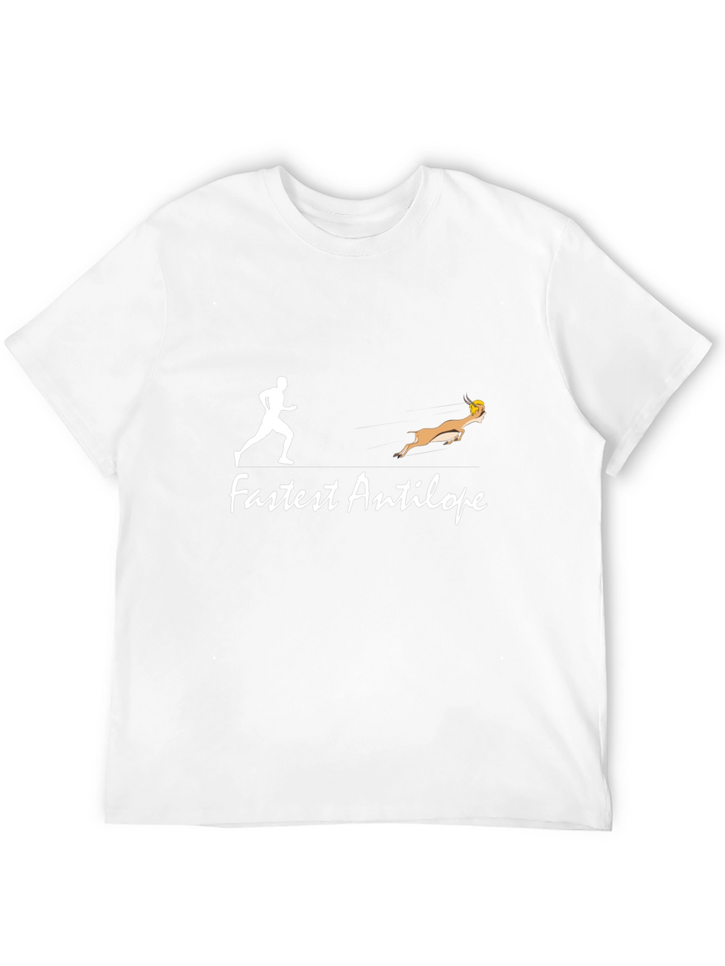 Fastest Antelope Graphic Tee - Running Humor
