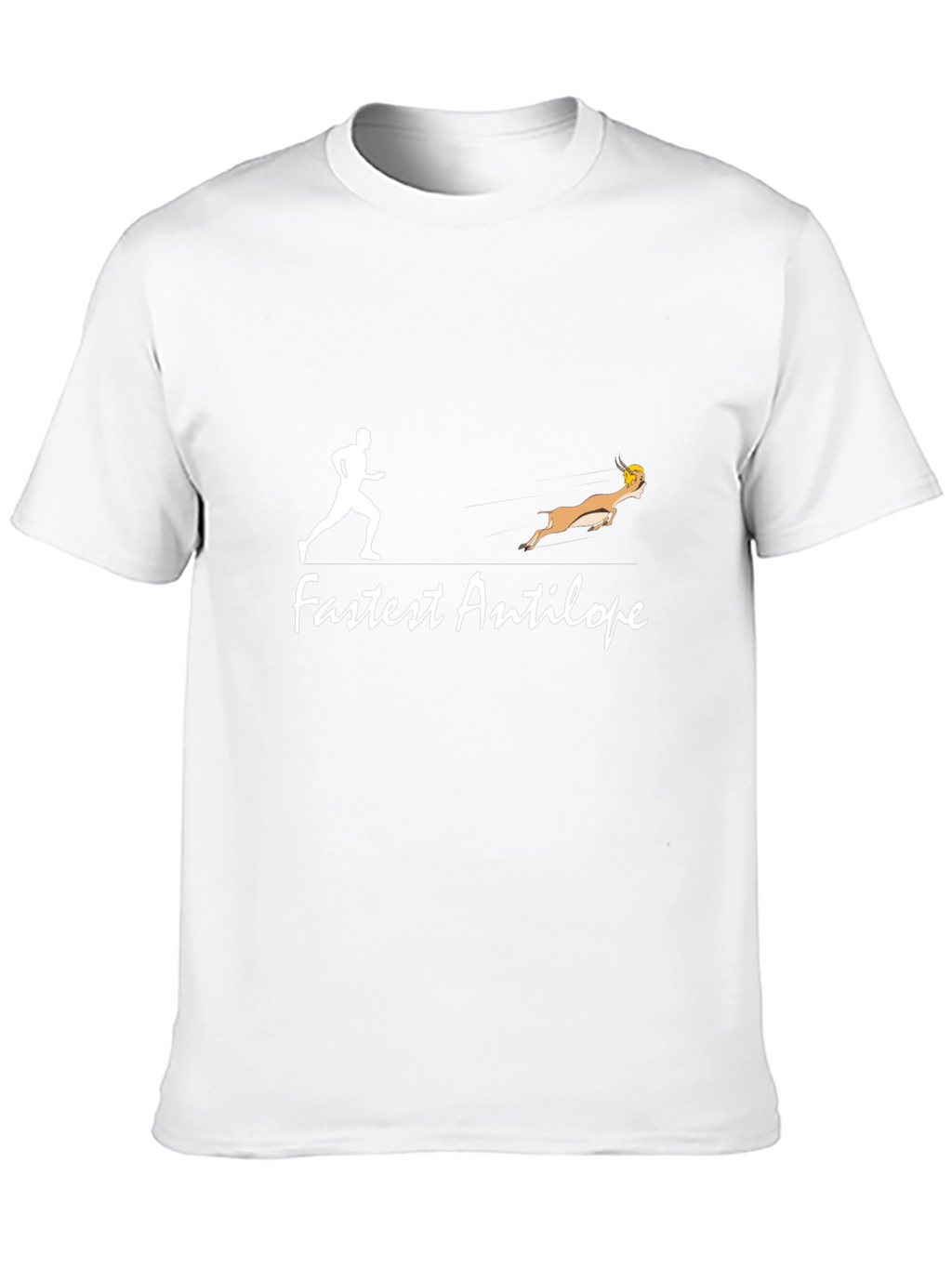 Fastest Antelope Graphic Tee - Running Humor