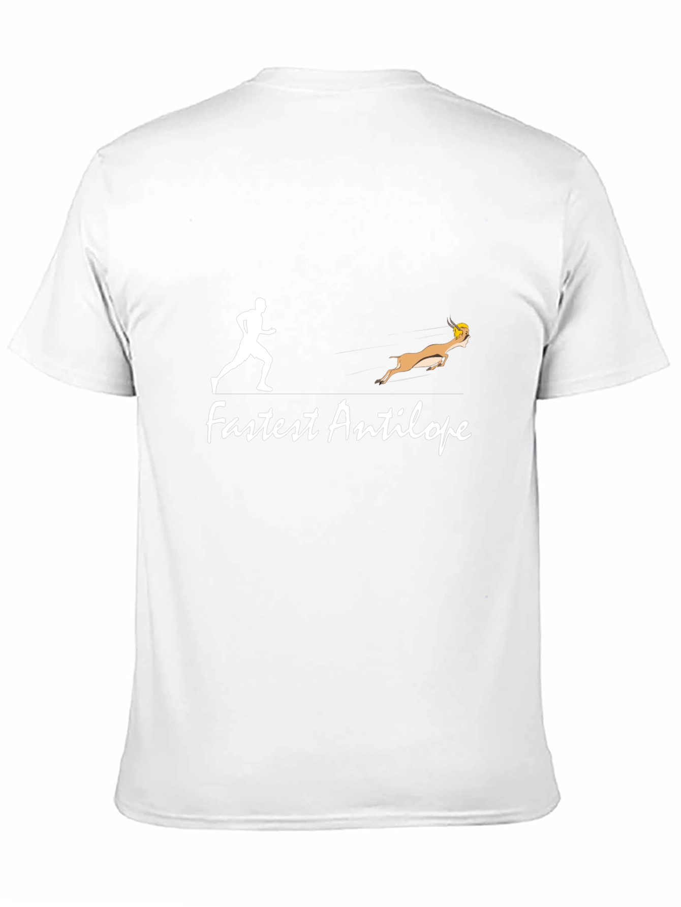 Fastest Antelope Graphic Tee - Running Humor
