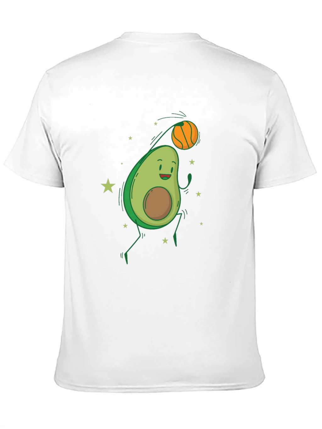 Avocado Basketball Graphic Tee