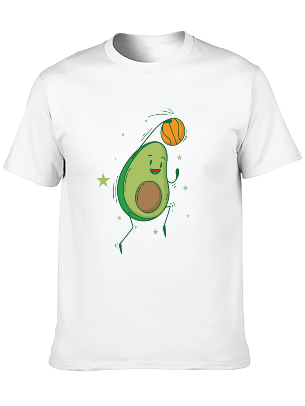Avocado Basketball Graphic Tee