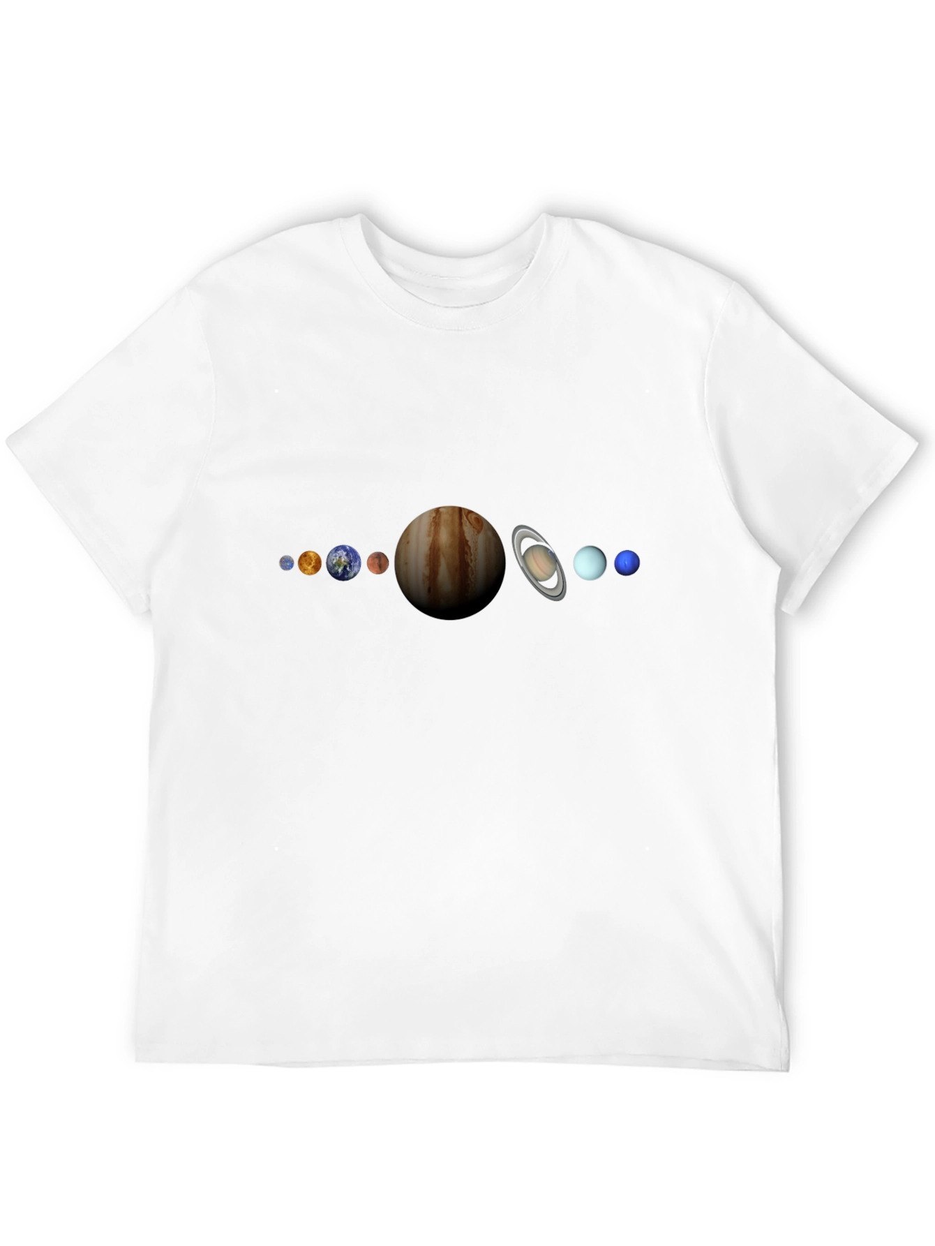 Planets T-Shirt Space Tee Galaxy Solar System