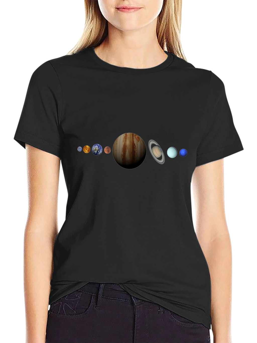 Planets T-Shirt Space Tee Galaxy Solar System