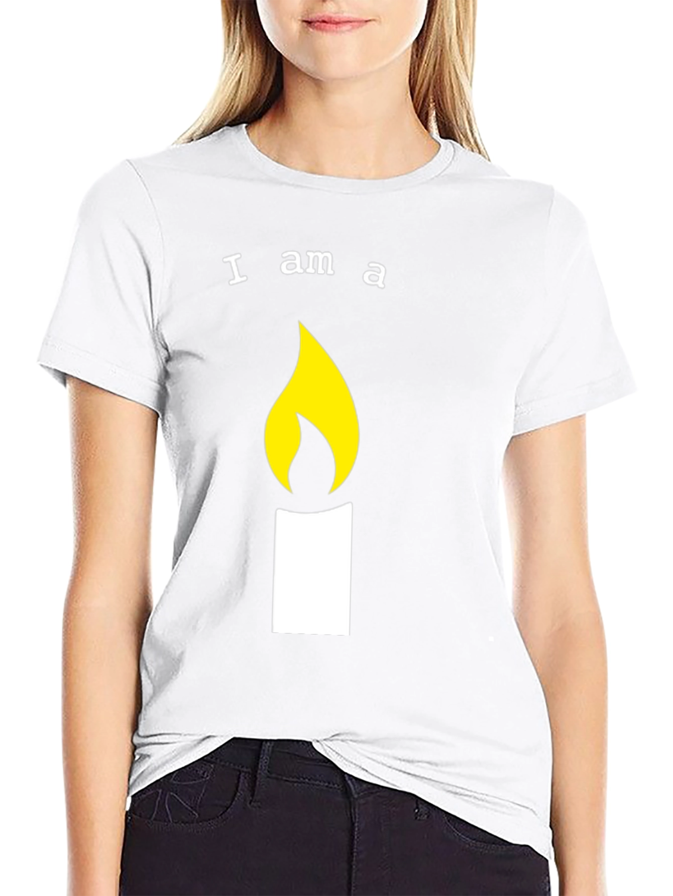 I am a Candle T-Shirt - Fun Graphic Tee