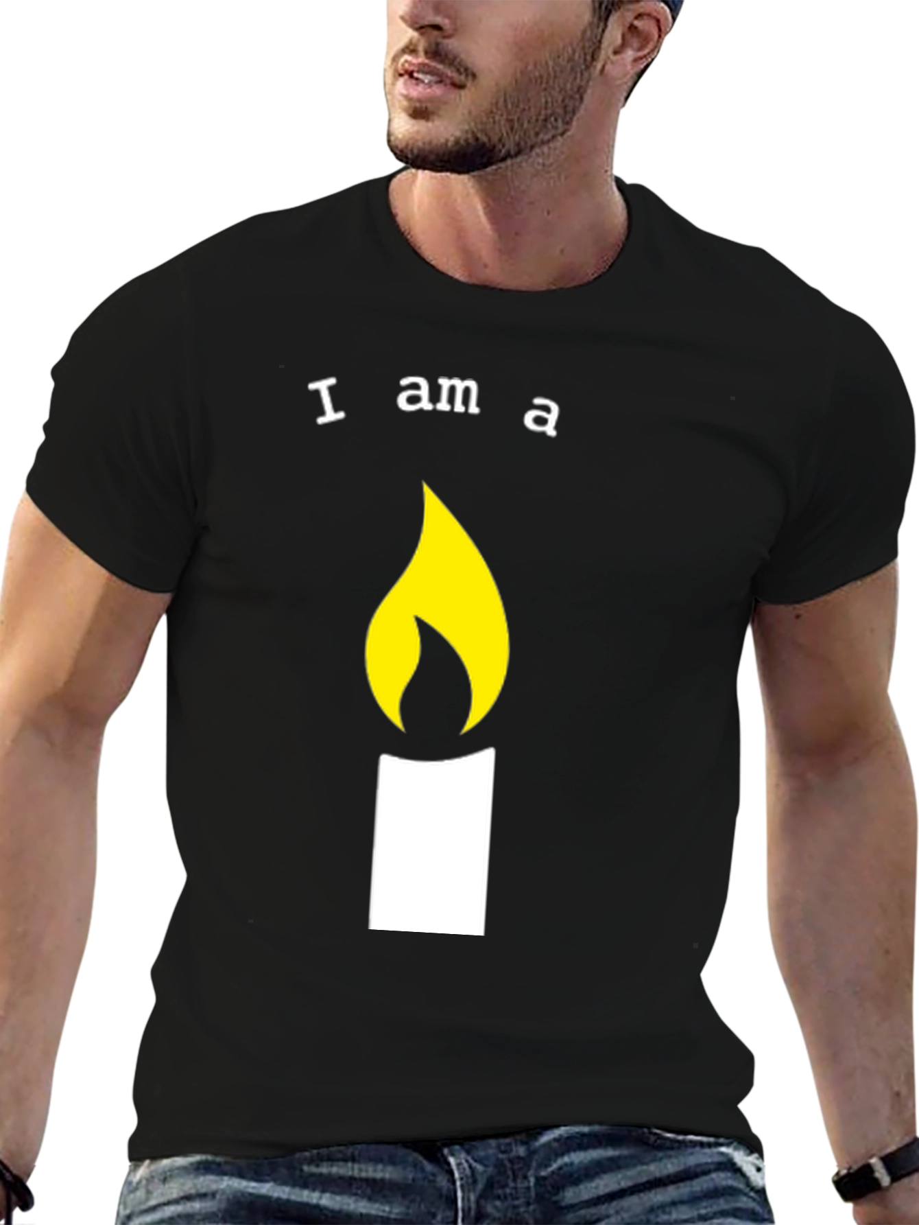 I am a Candle T-Shirt - Fun Graphic Tee