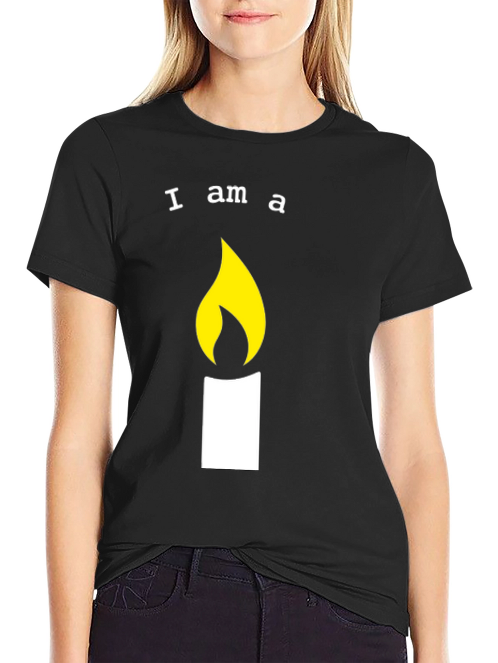 I am a Candle T-Shirt - Fun Graphic Tee