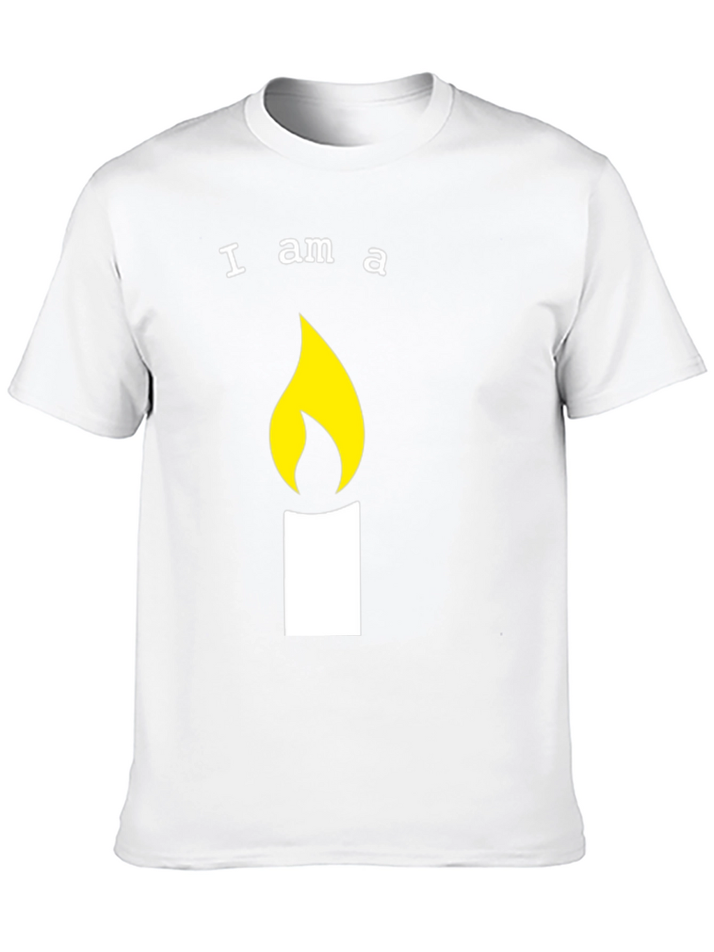 I am a Candle T-Shirt - Fun Graphic Tee