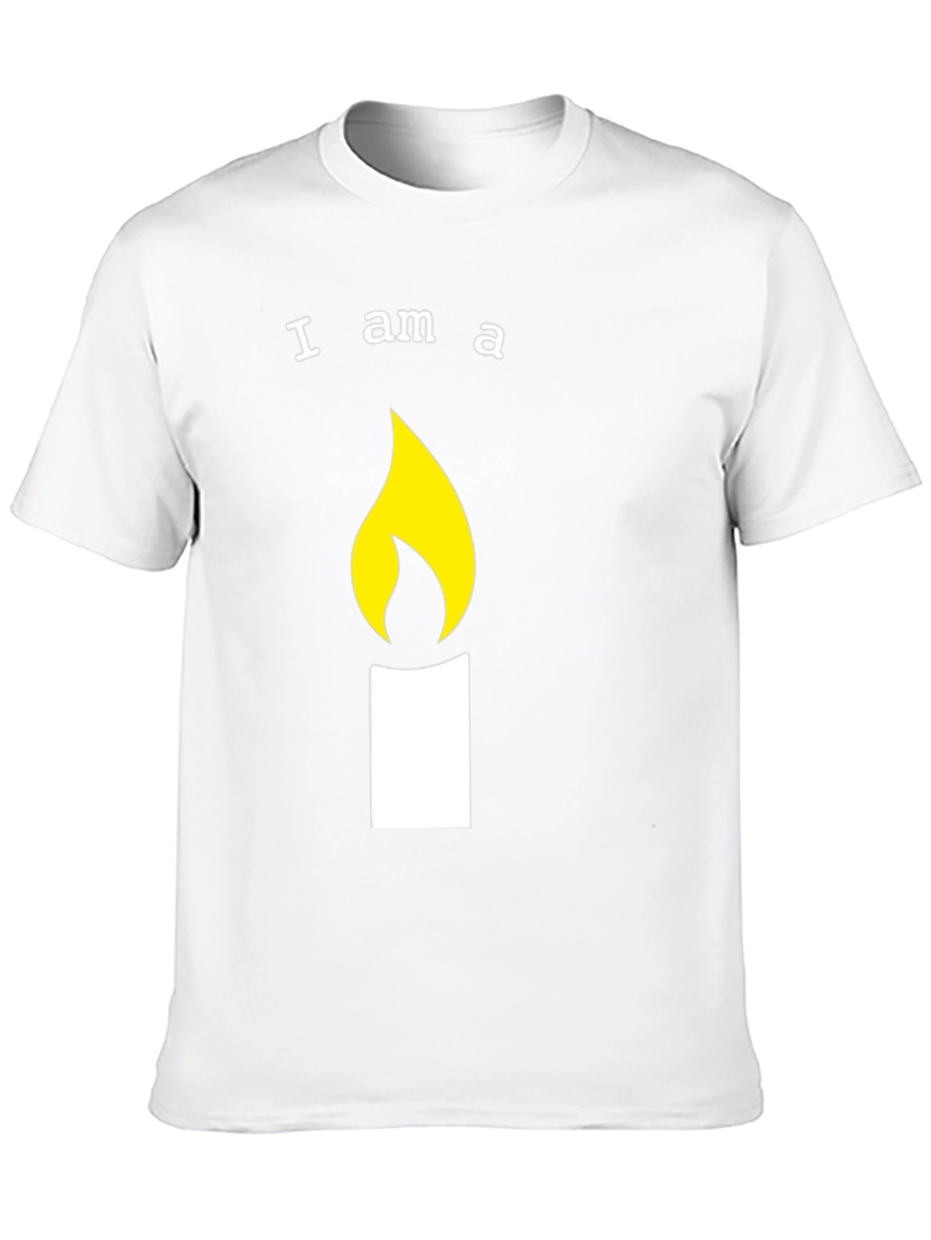 I am a Candle T-Shirt - Fun Graphic Tee