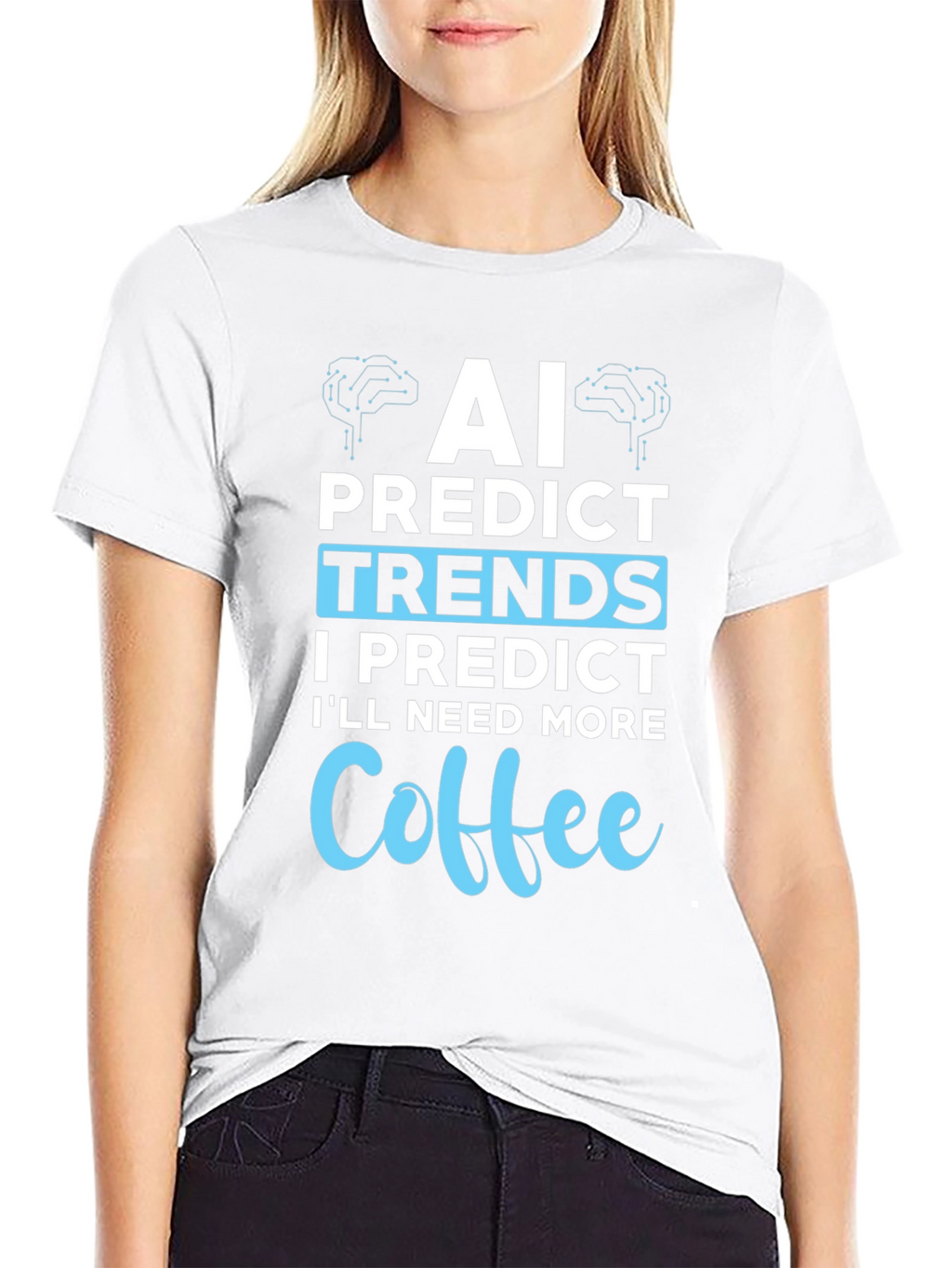 AI Predict Trends Coffee T-Shirt