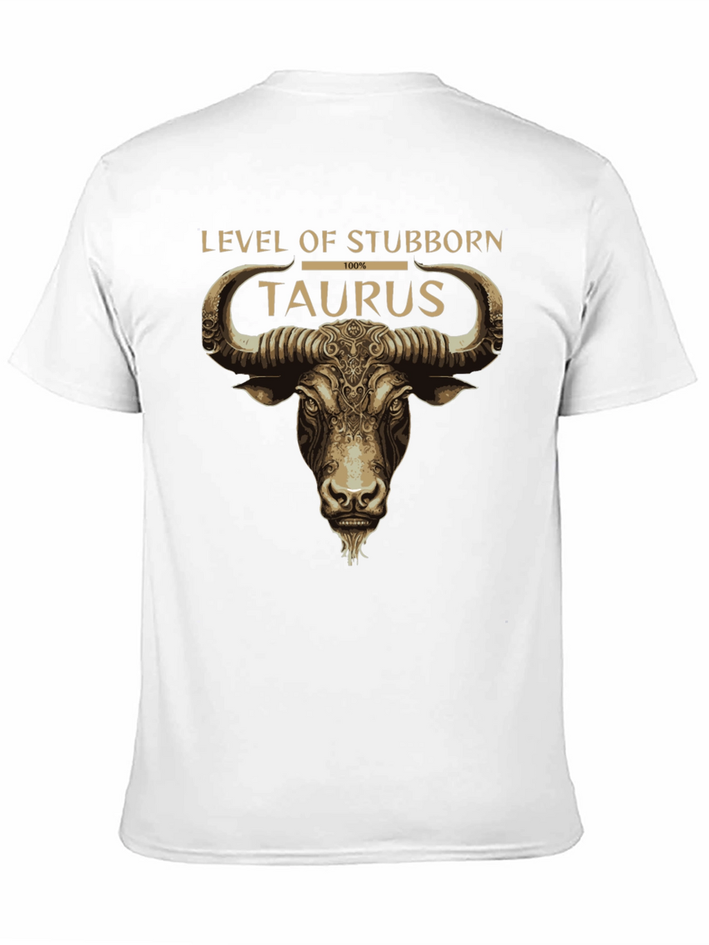 Taurus Stubborn Zodiac Graphic Tee