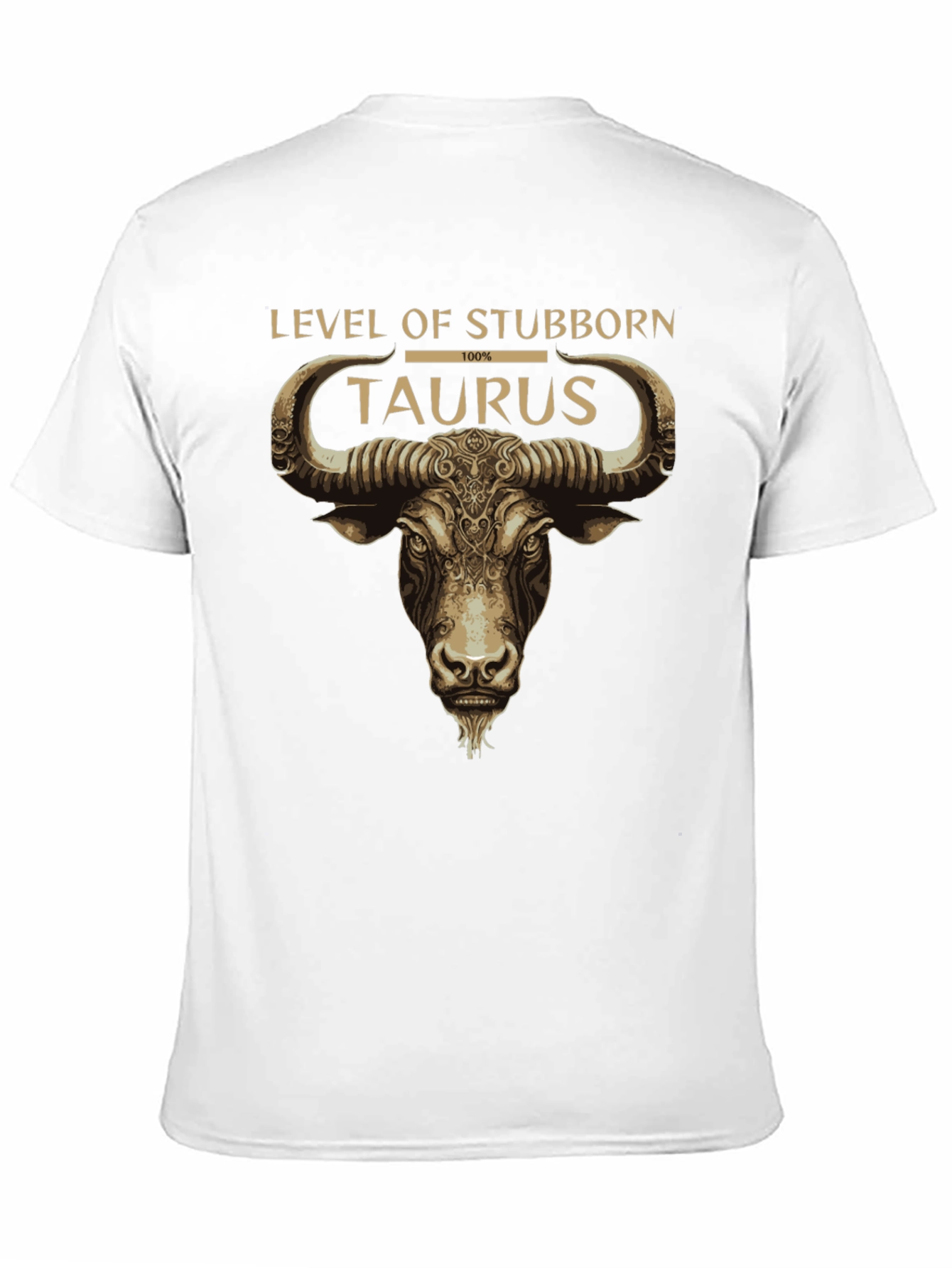 Taurus Stubborn Zodiac Graphic Tee