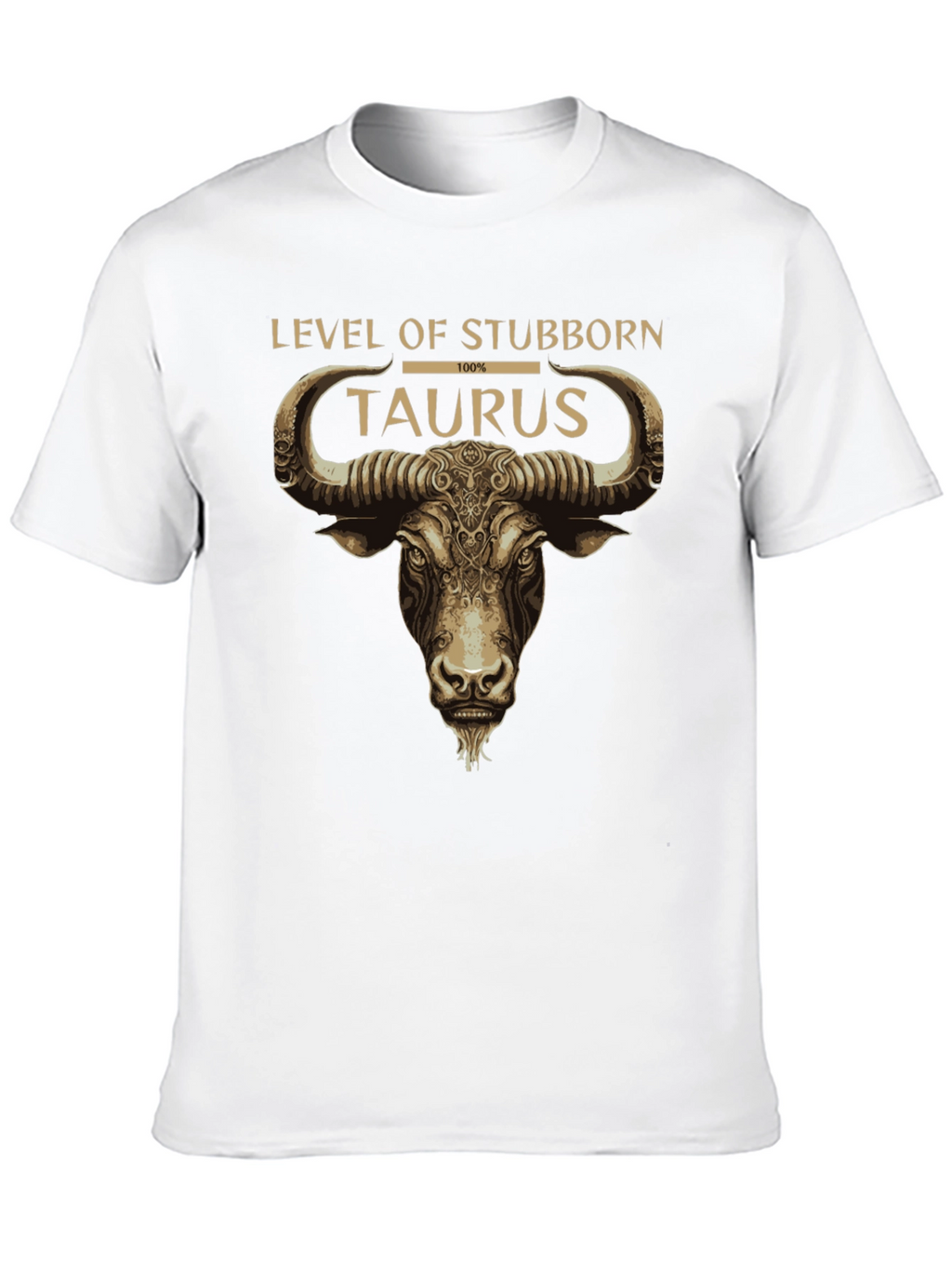 Taurus Stubborn Zodiac Graphic Tee