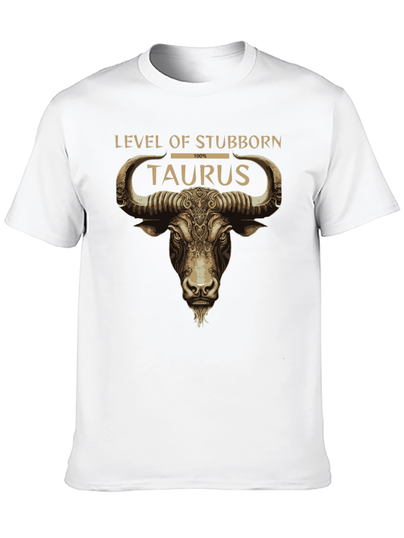Taurus Stubborn Zodiac Graphic Tee
