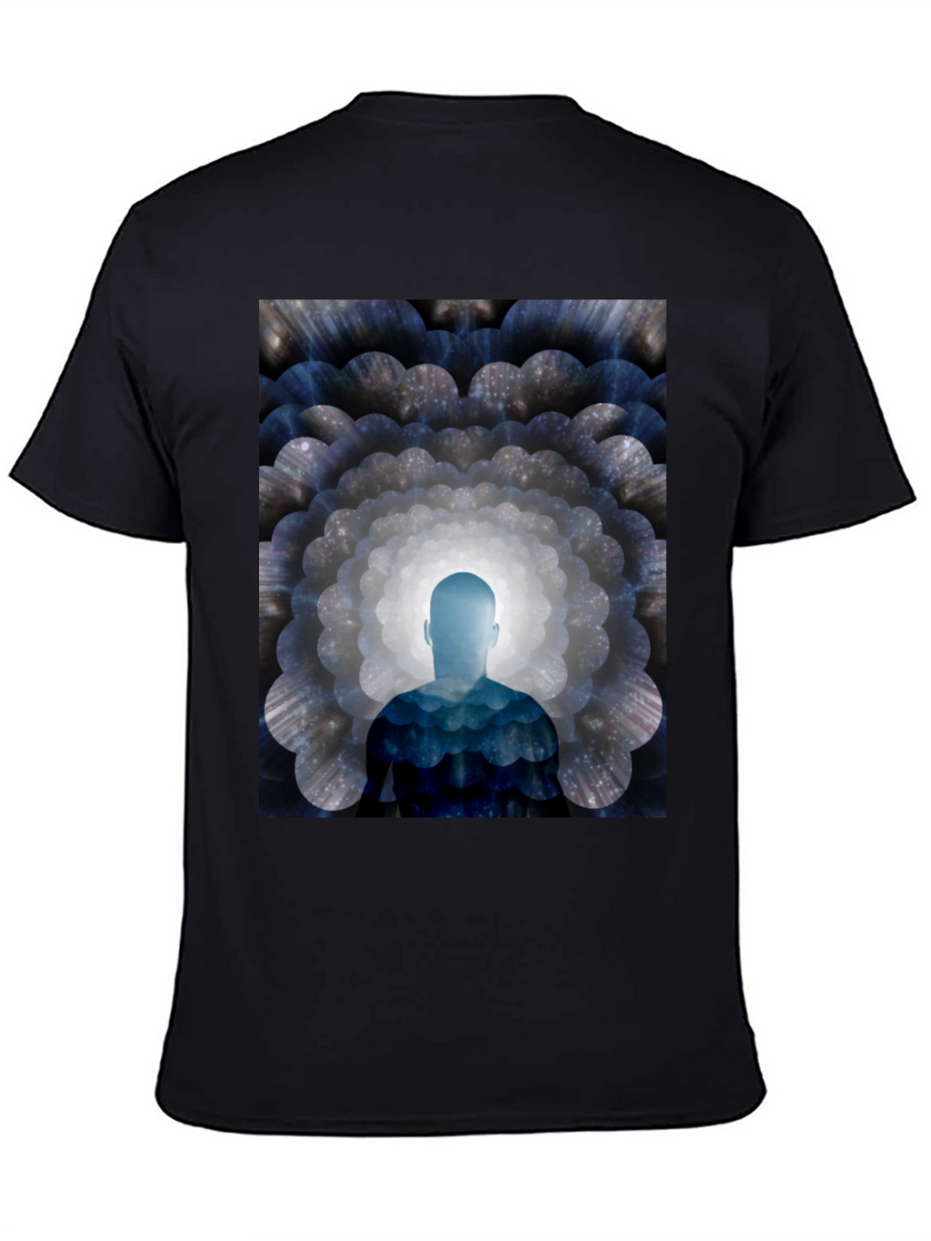 Meditative Man Graphic T-Shirt