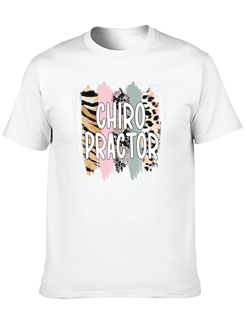 Chiropractor Graphic Tee - Black Cotton Shirt