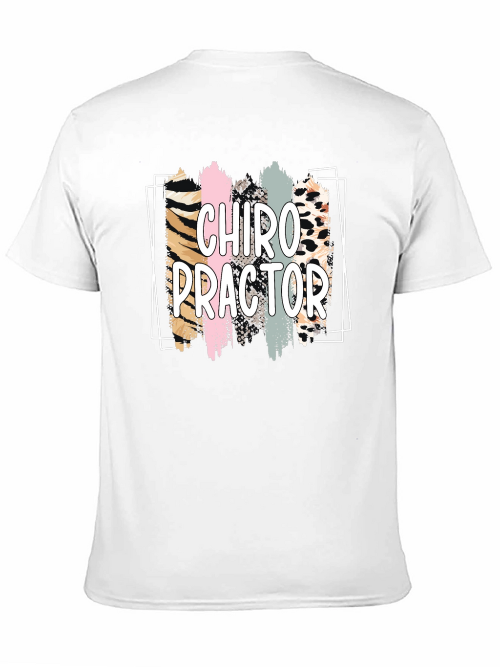 Chiropractor Graphic Tee - Black Cotton Shirt