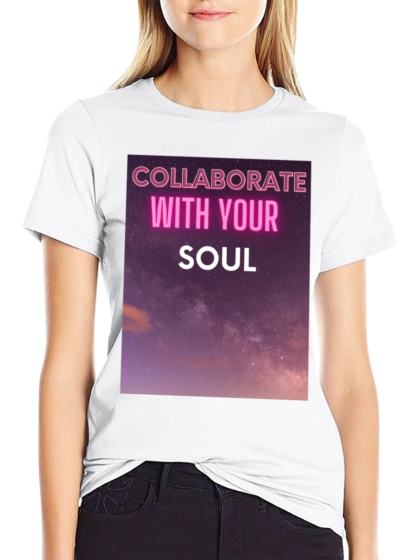Collaborate With Your Soul Graphic Tee
