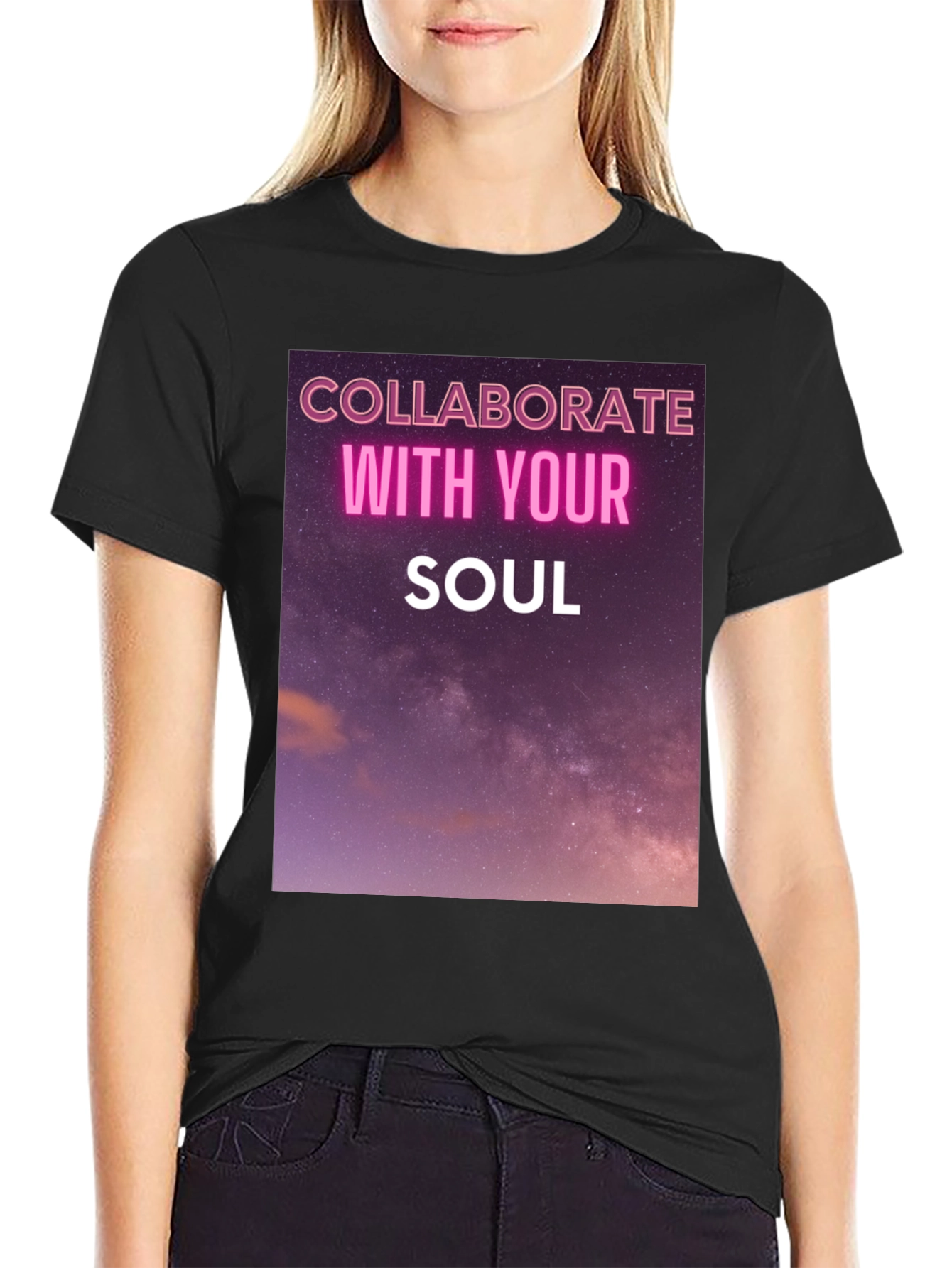 Collaborate With Your Soul Graphic Tee