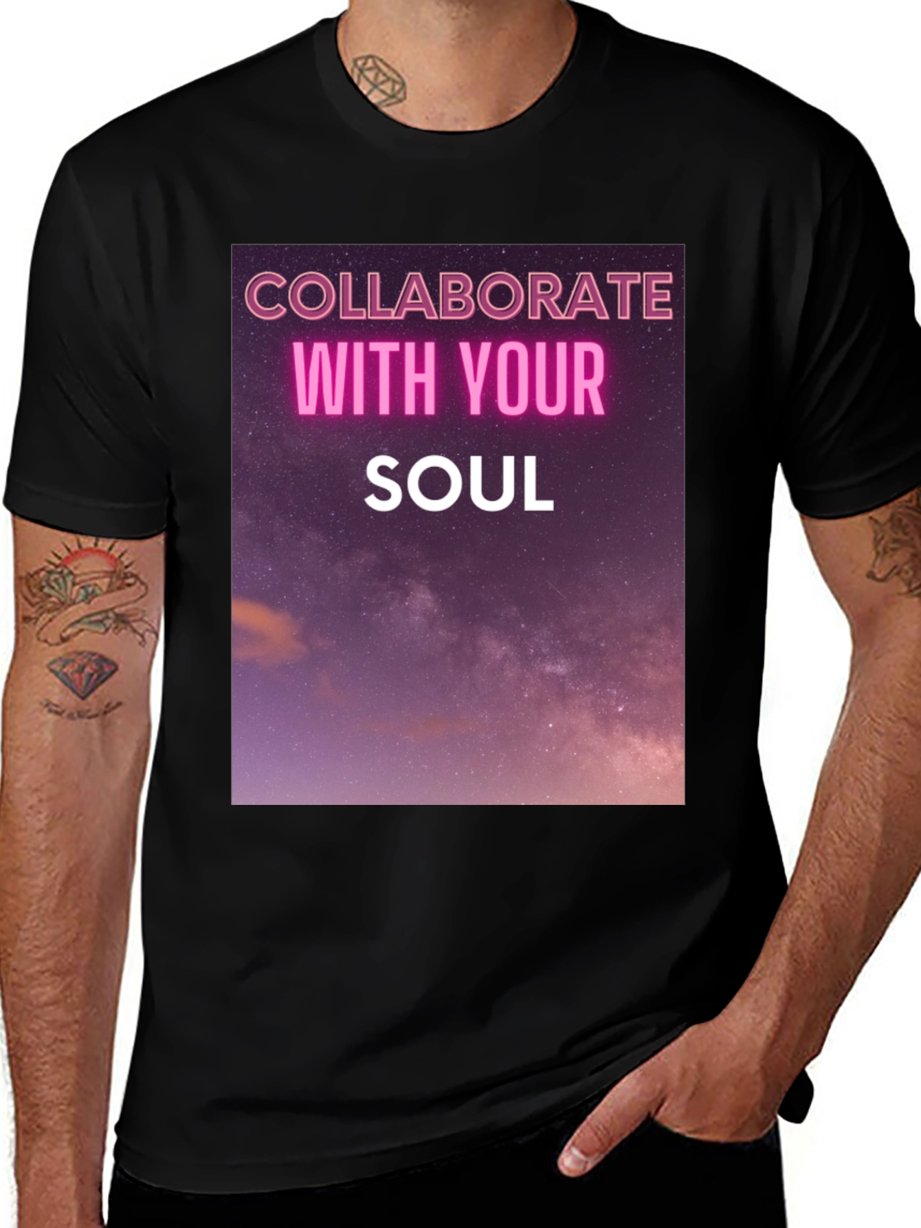 Collaborate With Your Soul Graphic Tee
