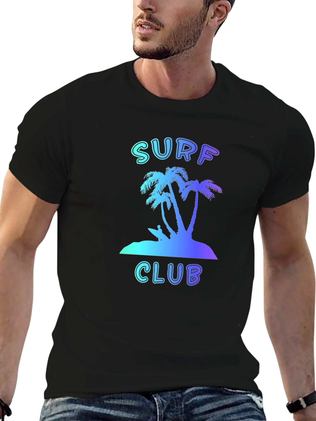 Surf Club Graphic Tee - Island Vibes