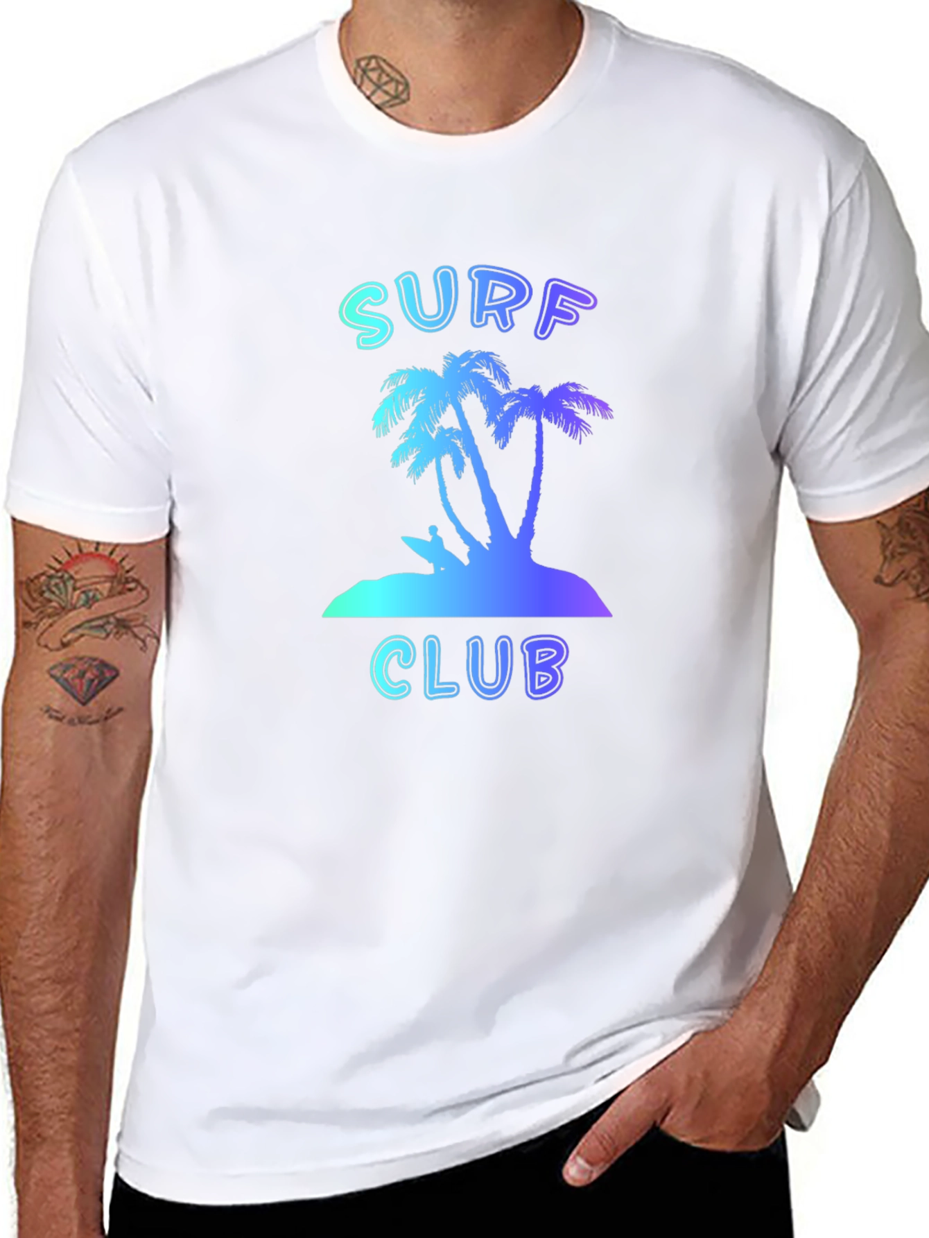 Surf Club Graphic Tee - Island Vibes