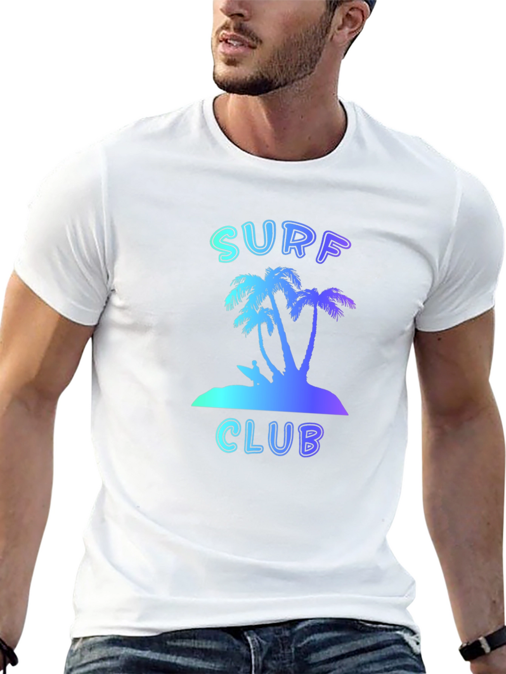 Surf Club Graphic Tee - Island Vibes