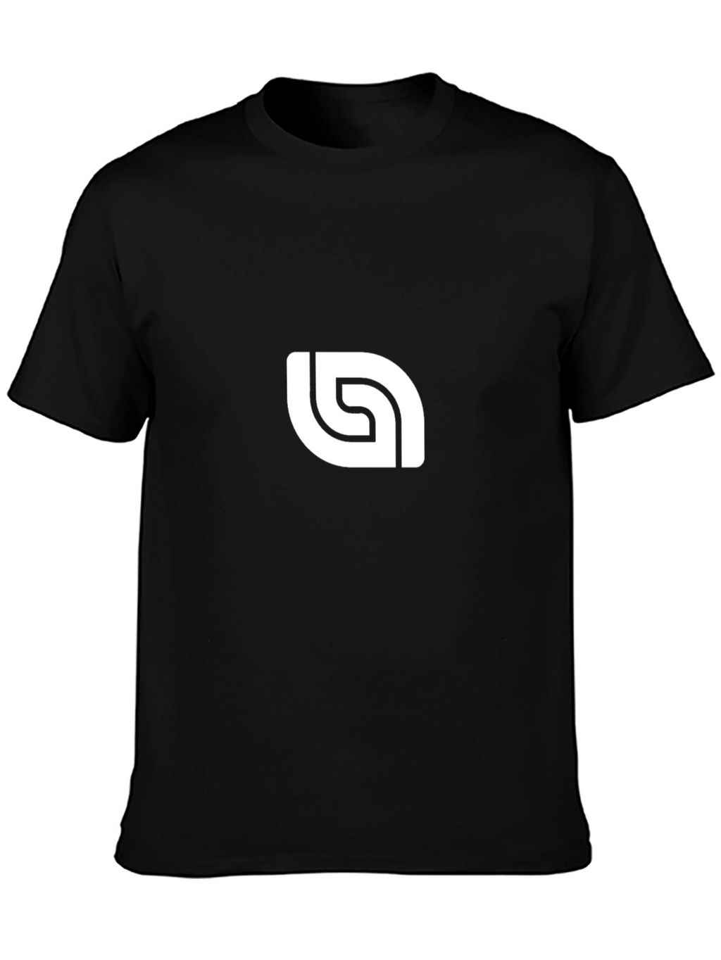 Modern Logo Black T-Shirt | Stylish Design