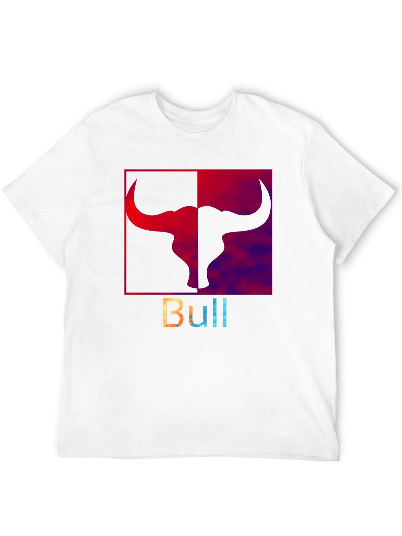 Bold Bull Graphic Tee - Stylish Mens Black T-Shirt