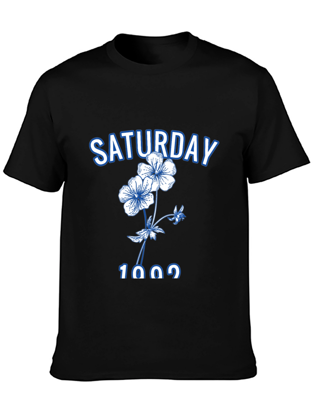 Saturday Floral Graphic Tee