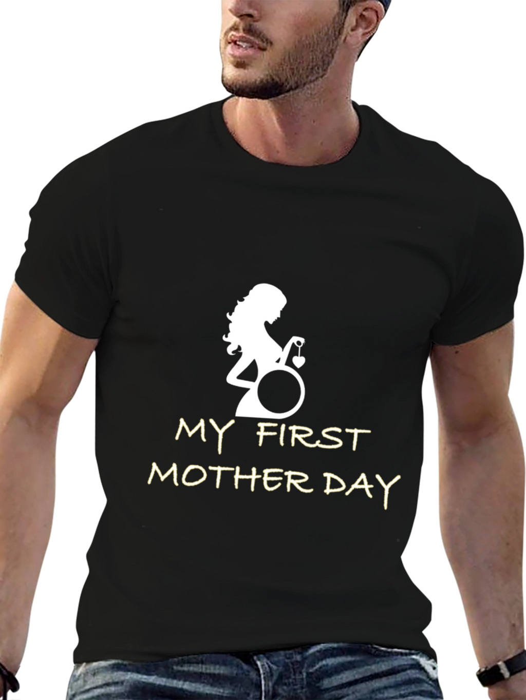 My First Mothers Day T-Shirt - Pregnancy Announcement