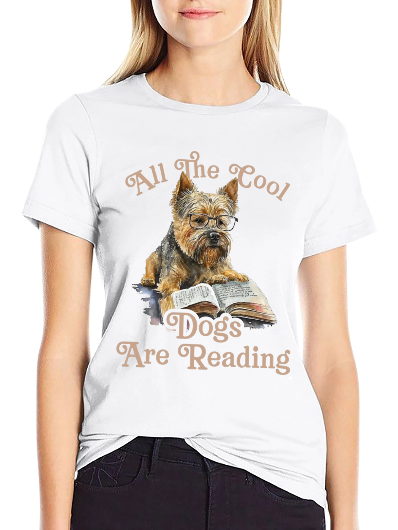 Cool Dogs Reading T-Shirt