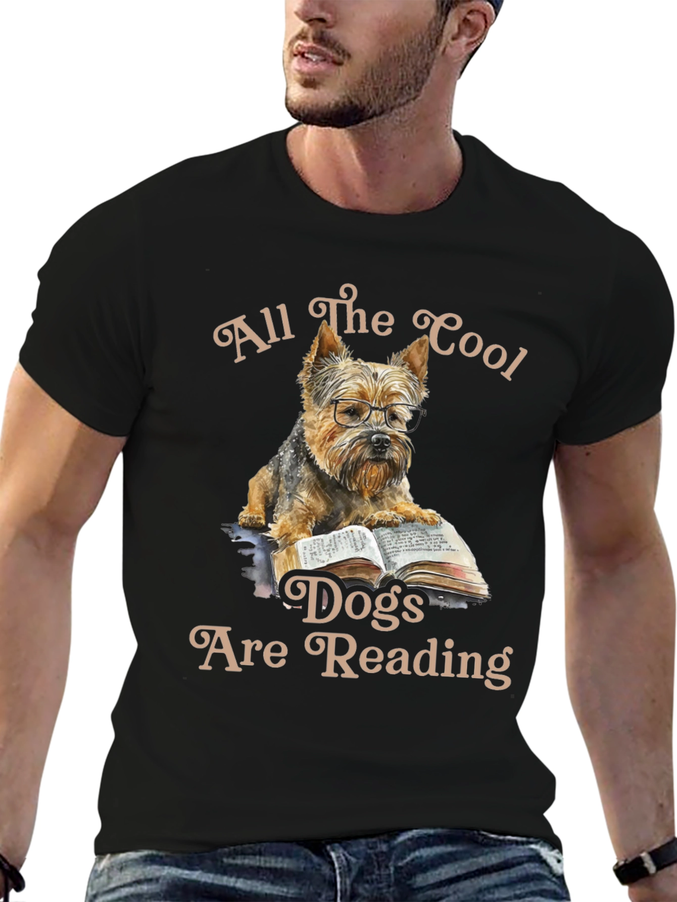 Cool Dogs Reading T-Shirt