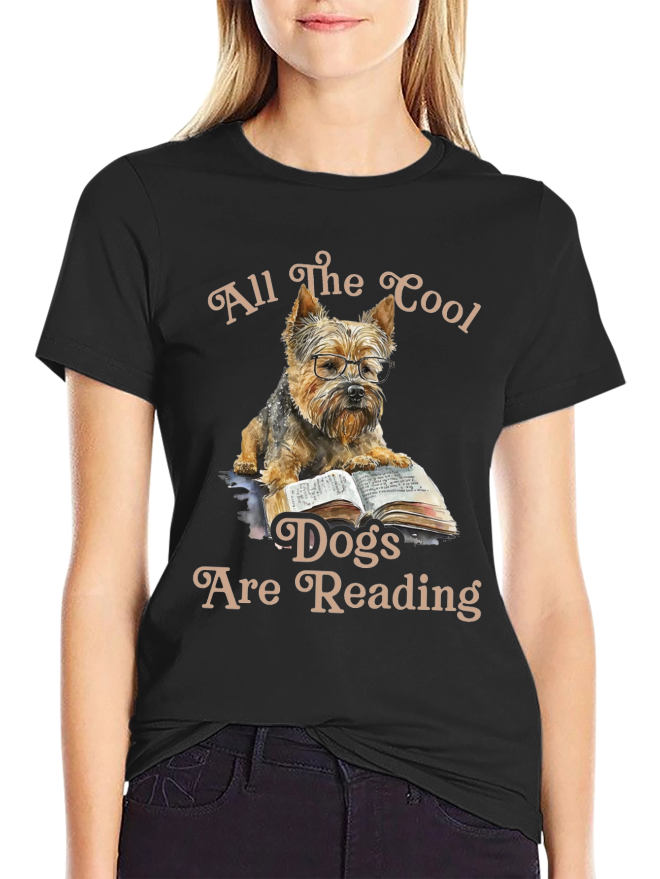 Cool Dogs Reading T-Shirt