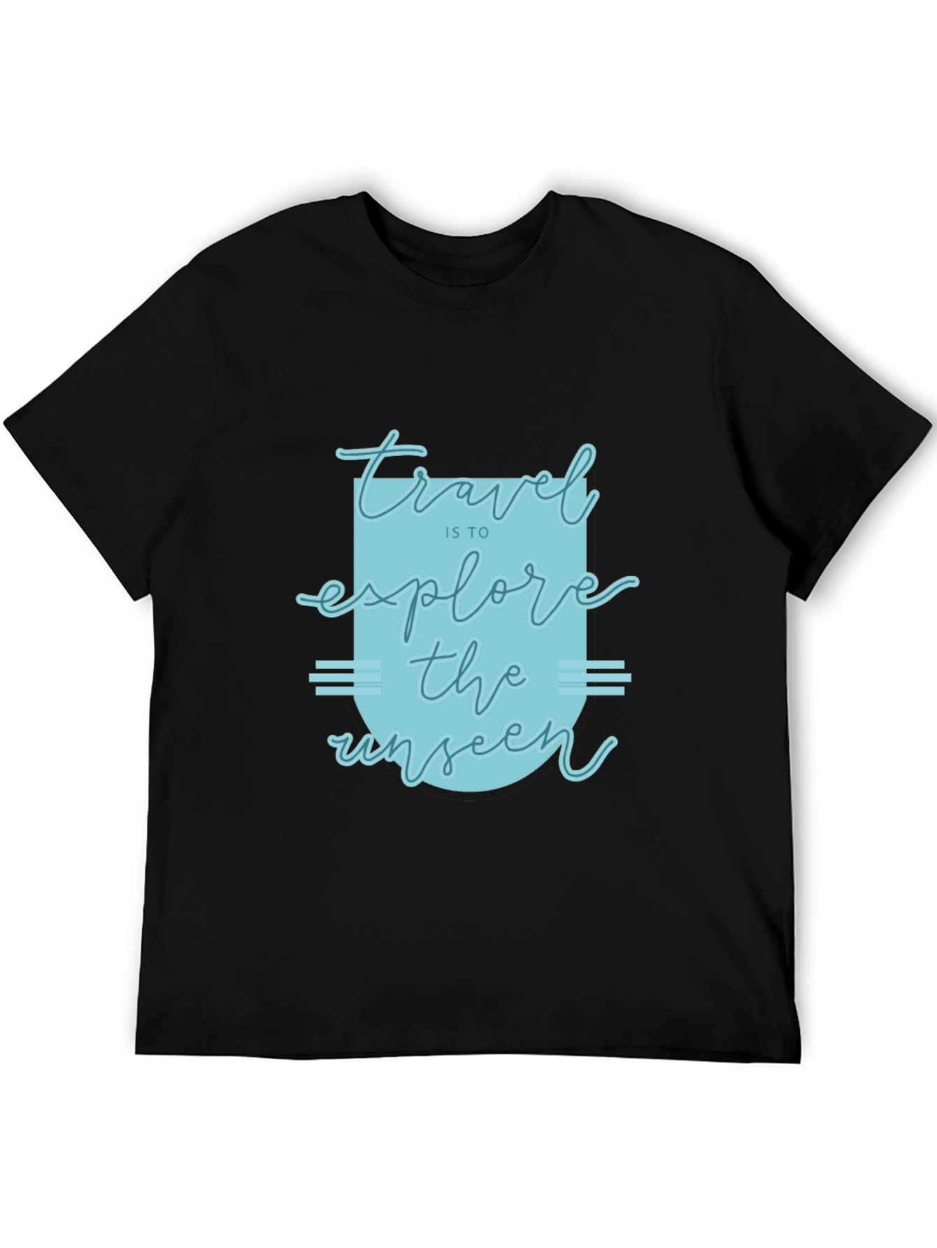 Explore the Unseen Graphic Tee - Black