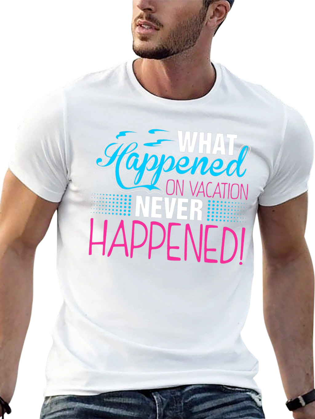 Vacation Secret T-Shirt: What Happened Stays