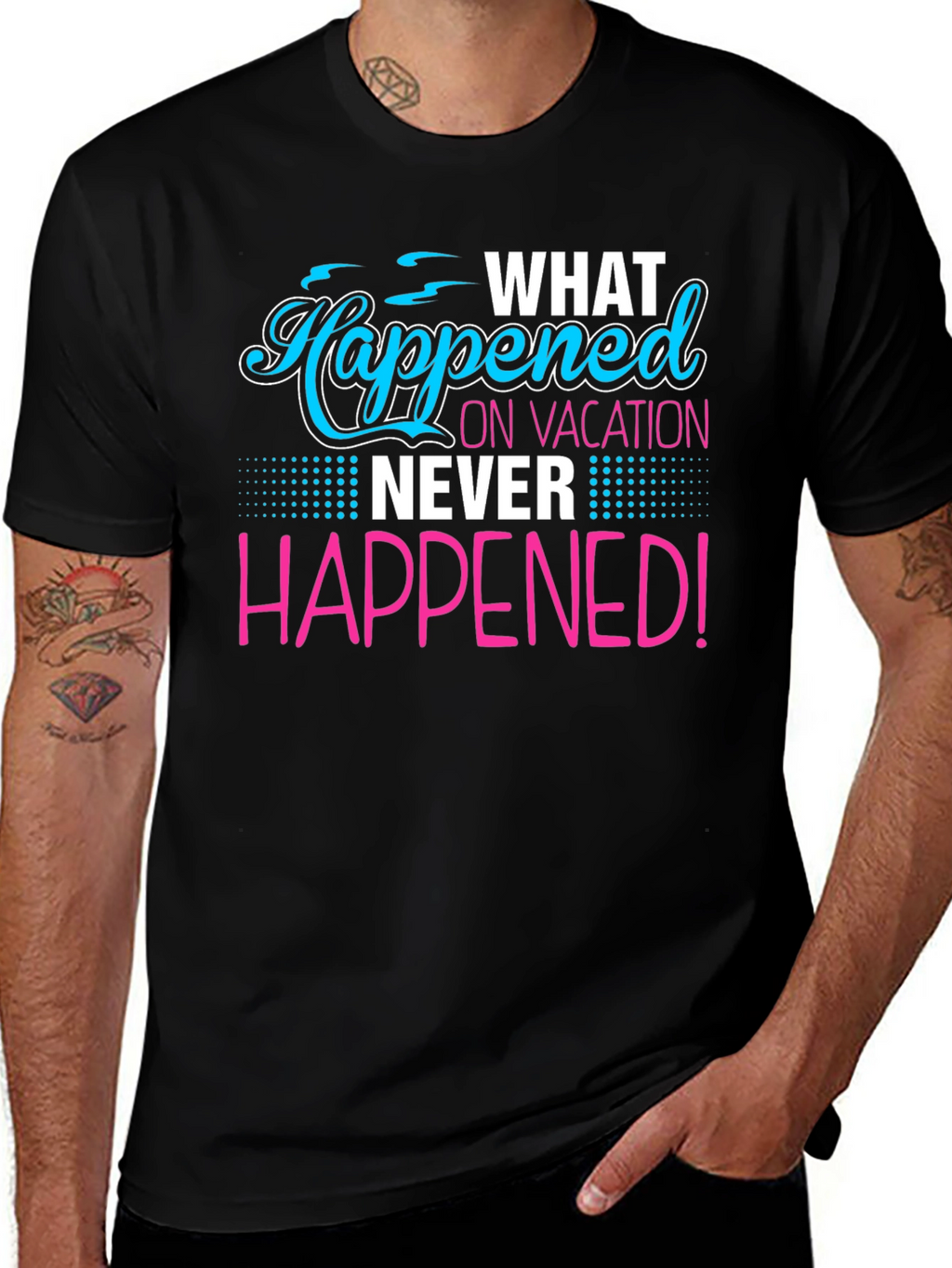 Vacation Secret T-Shirt: What Happened Stays