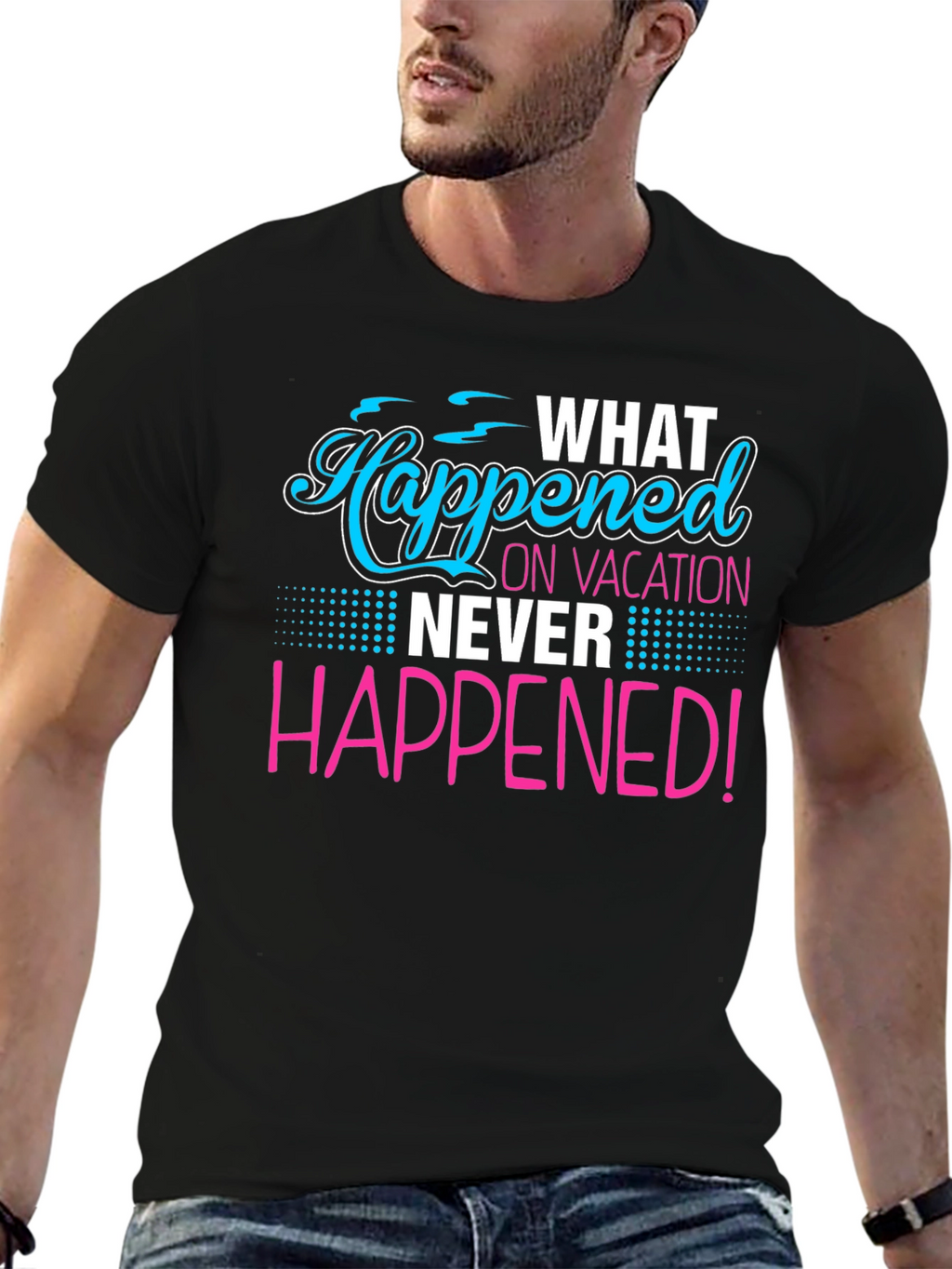 Vacation Secret T-Shirt: What Happened Stays