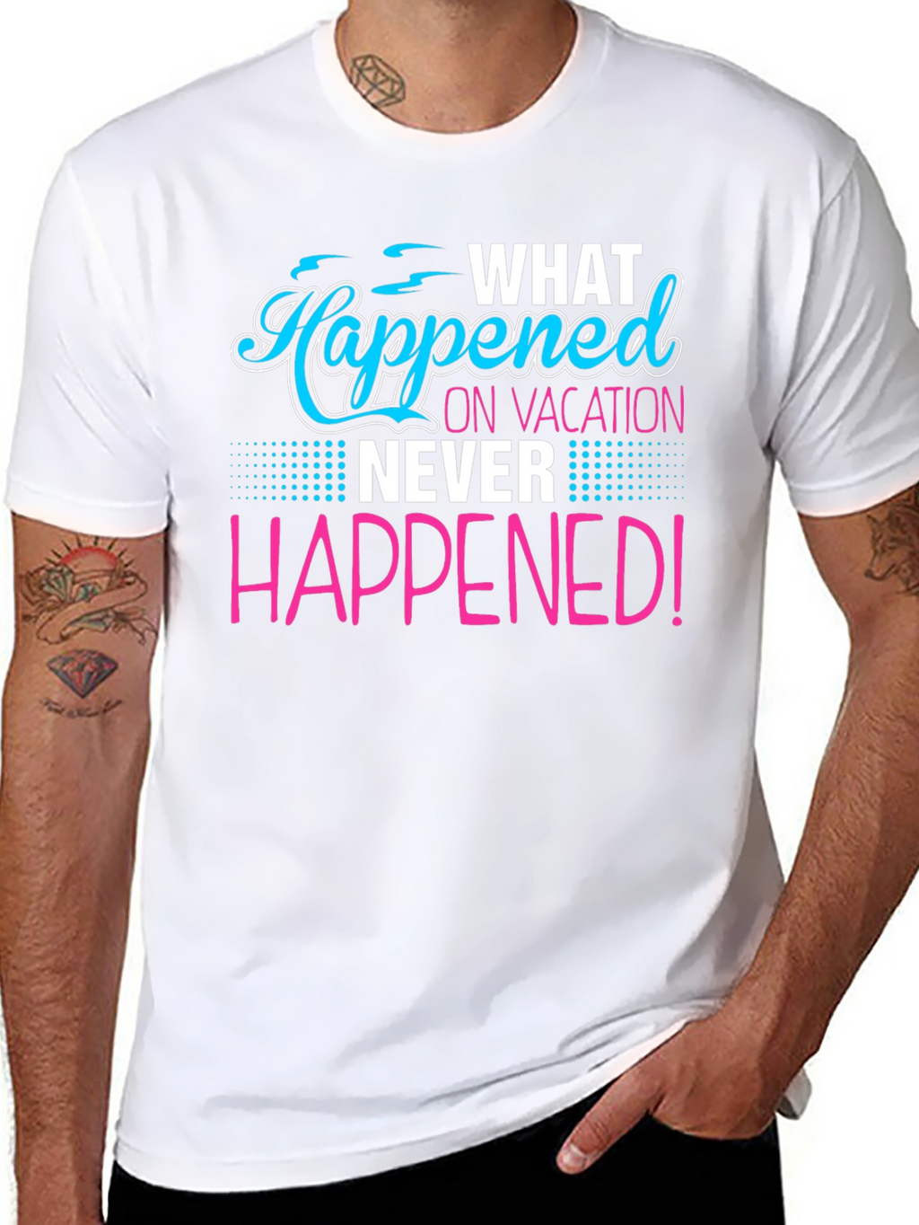 Vacation Secret T-Shirt: What Happened Stays