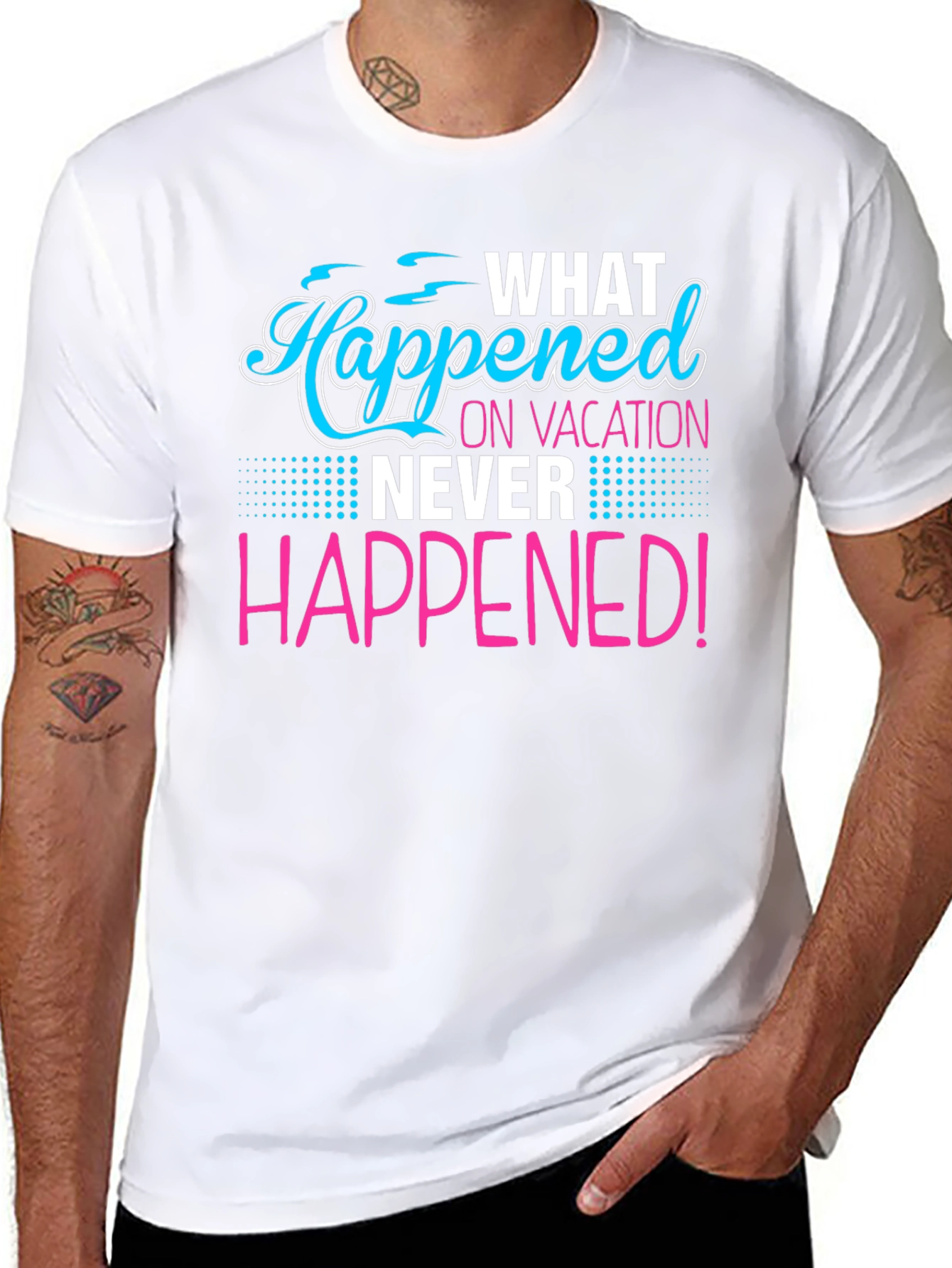 Vacation Secret T-Shirt: What Happened Stays