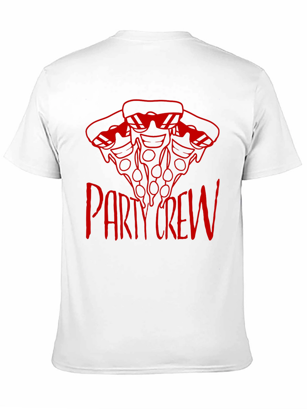 Pizza Party Crew T-Shirt - Cool Graphic Tee