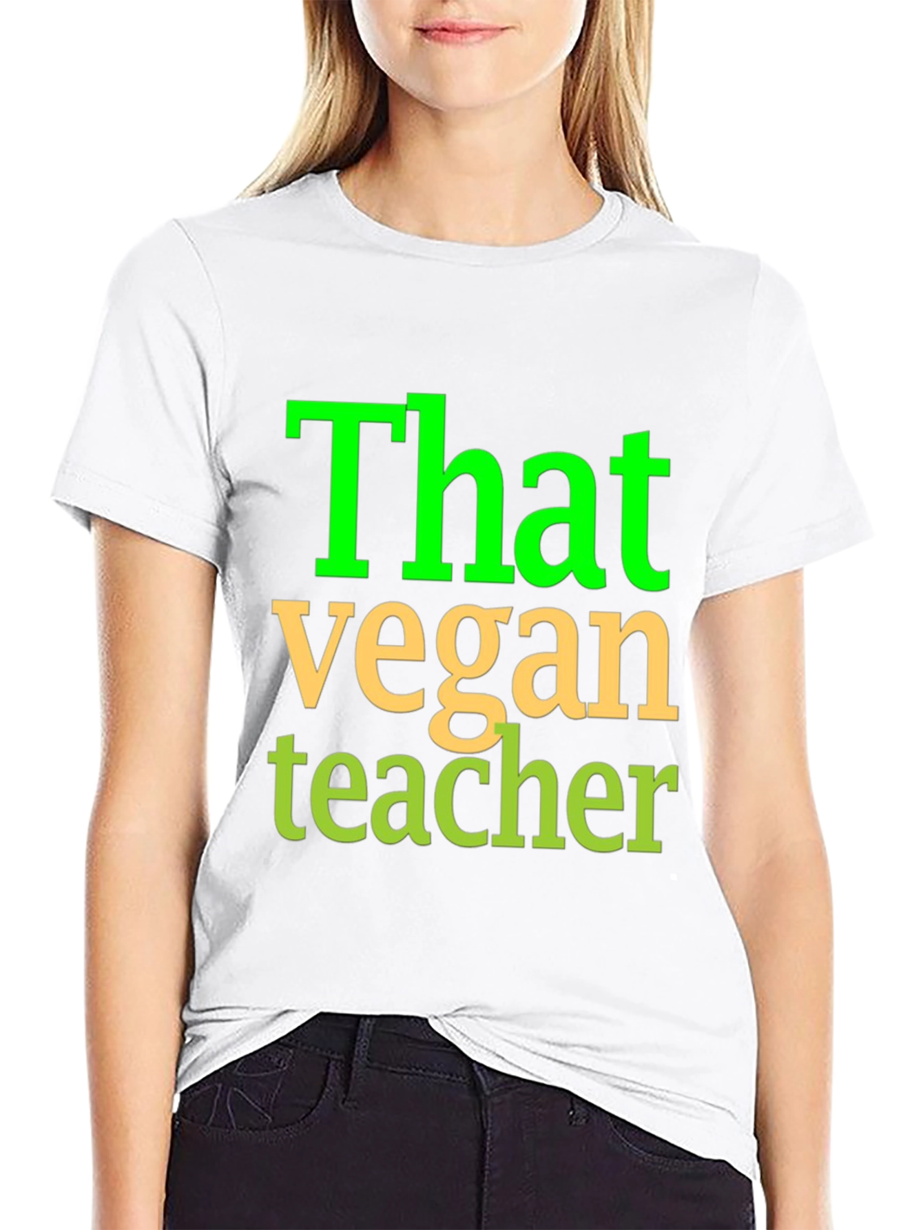 That Vegan Teacher Graphic T-Shirt
