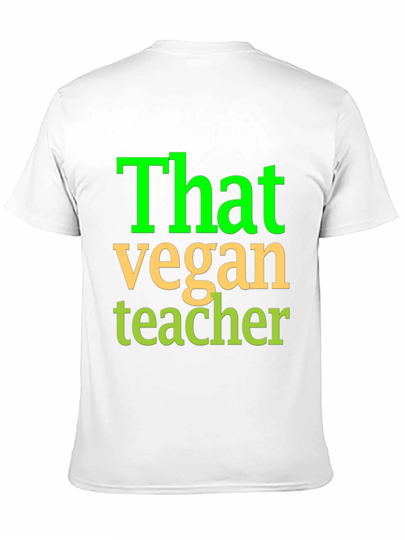 That Vegan Teacher Graphic T-Shirt