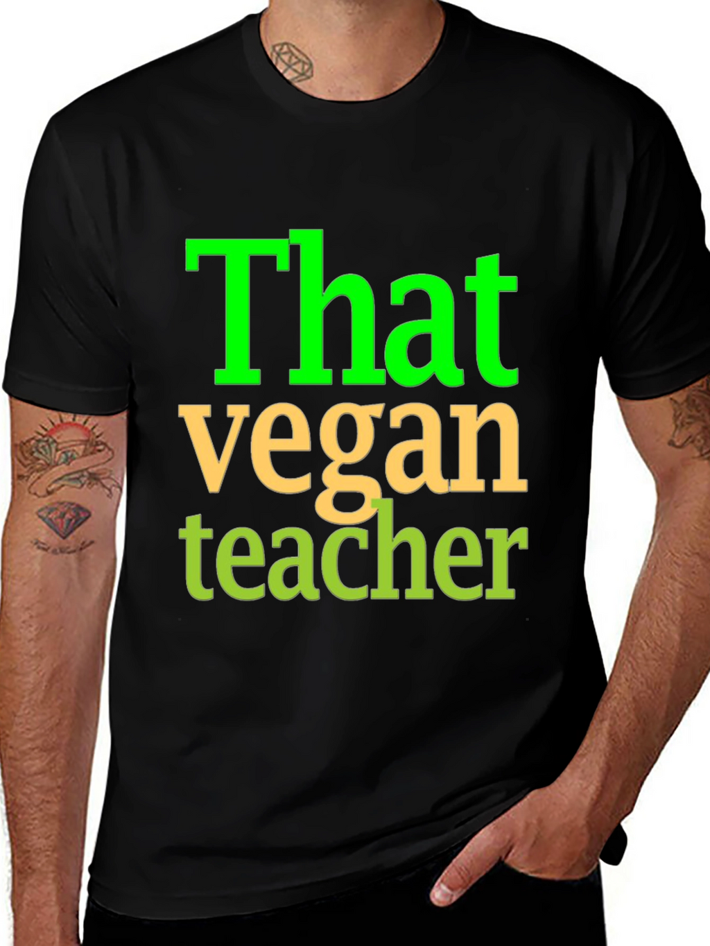 That Vegan Teacher Graphic T-Shirt